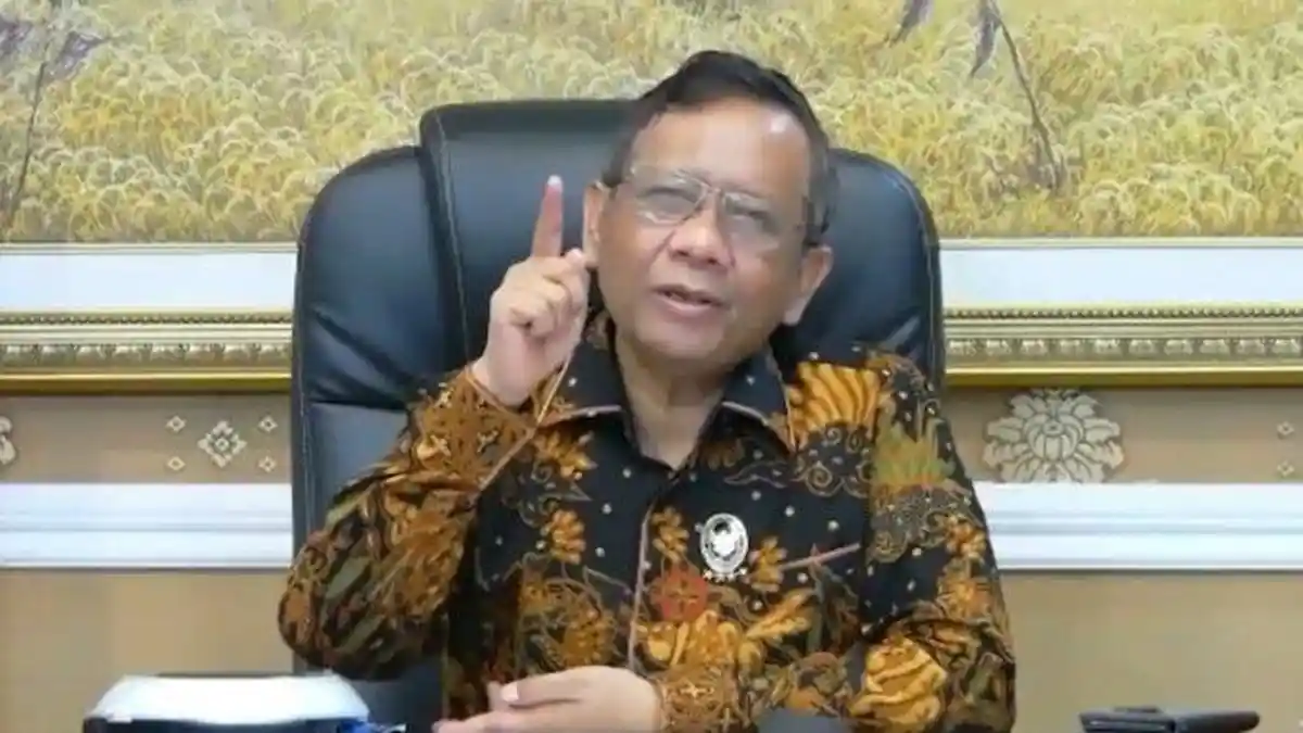 ADA Menteri Minta Jatah Rp 40 M, Mahfud MD Sebut Kedoknya Dibongkar Dirjen, Harus Mundur
