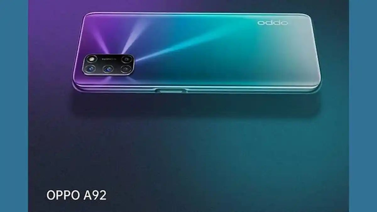 Oppo A92 6 GB Dibanderol Rp 3,599 Juta, Baterai 5.000 mAh, Ada warna Twilight Black & Aurora Purple
