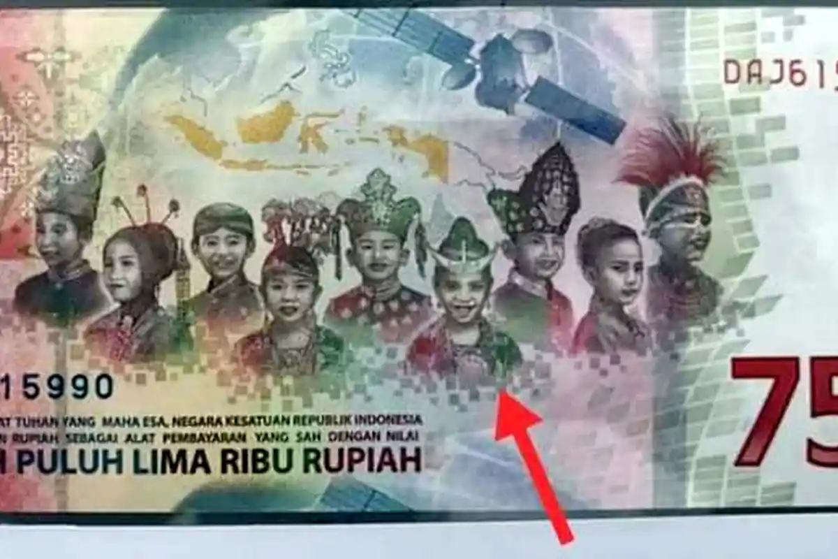 Wajah Ananda Saubaki Ada di Uang Rp 75.000