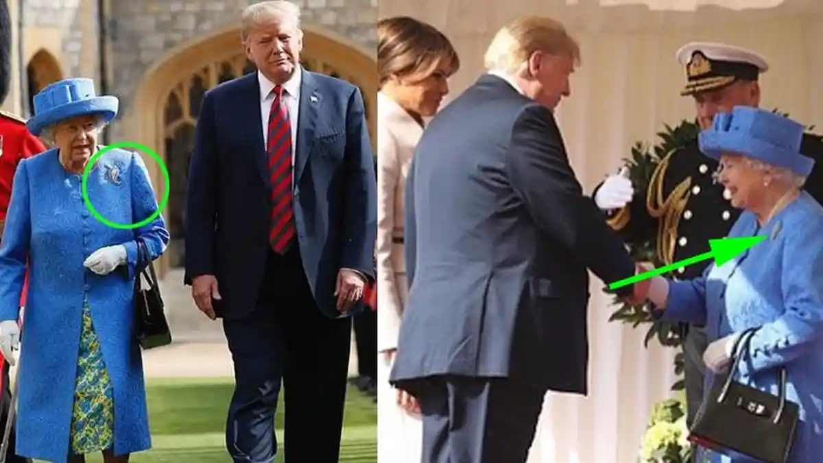 Donald Trump Dua Kali Langgar Protokol Kerajaan Inggris saat Bertemu Ratu Elizabeth II