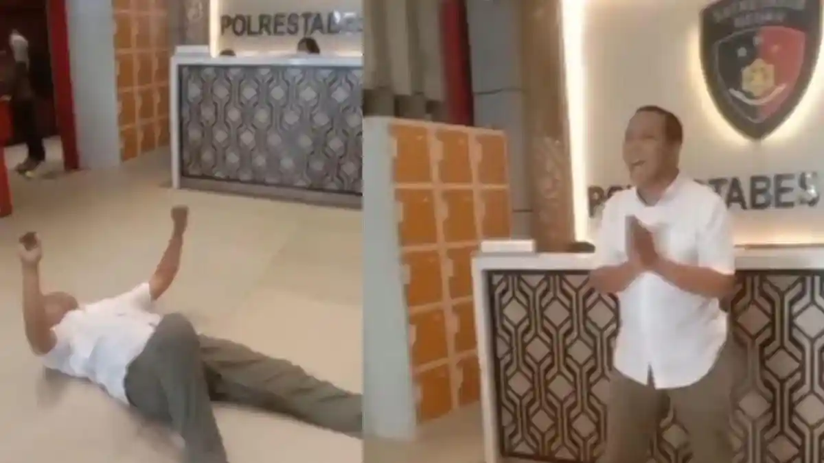 Momen Dramatis Keluarga Korban Pencurian Guling-Guling di Polres Deli Serdang, Tuntut keadilan