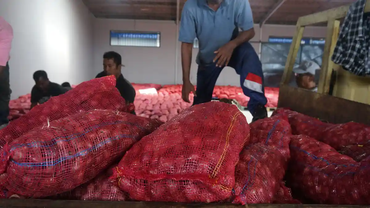 DJBC Khusus Kepri Kembali Tegah Kapal Bawa Bawang Merah Ilegal dari Malaysia