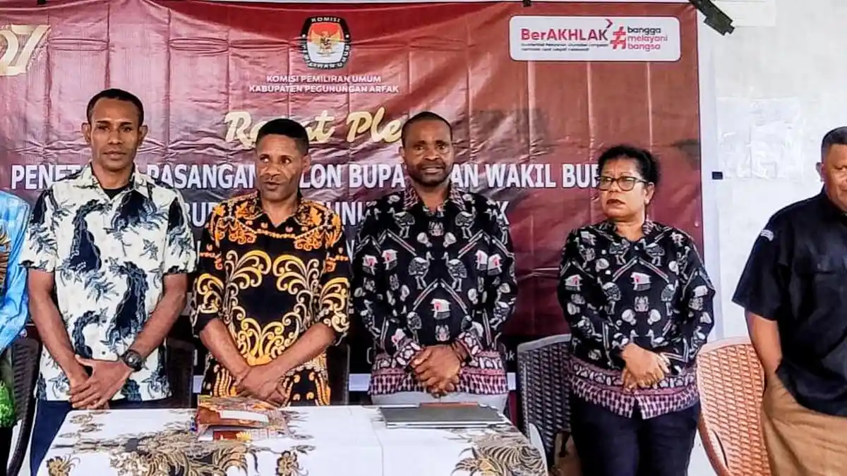 DOMAN dan MADAN Resmi Jadi Kontestan Pilkada Pegaf 2024