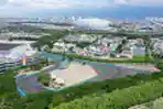 Penampakan dari Udara Sirkuit Formula E Ancol
