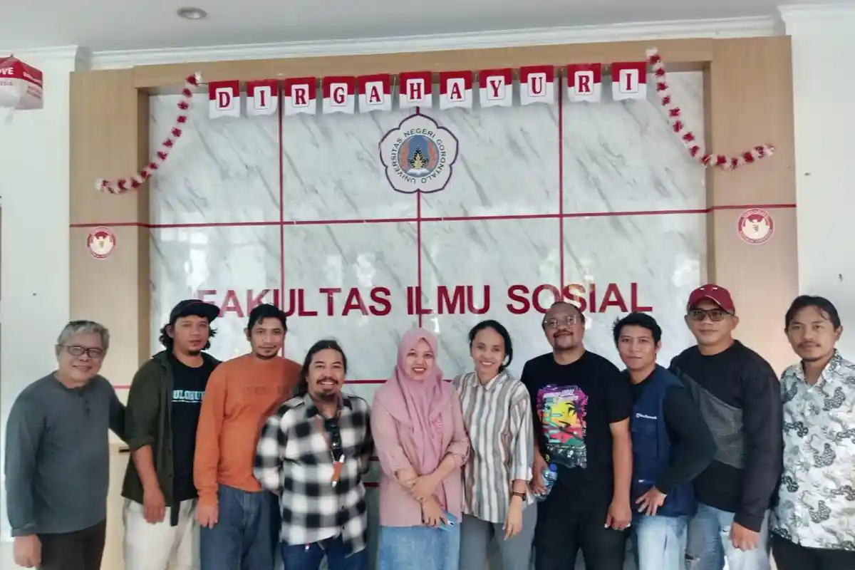 Organisasi Konstituen Dewan Pers Bahas Kerjasama Magang Jurnalistik dengan Jurusan Komunikasi UNG
