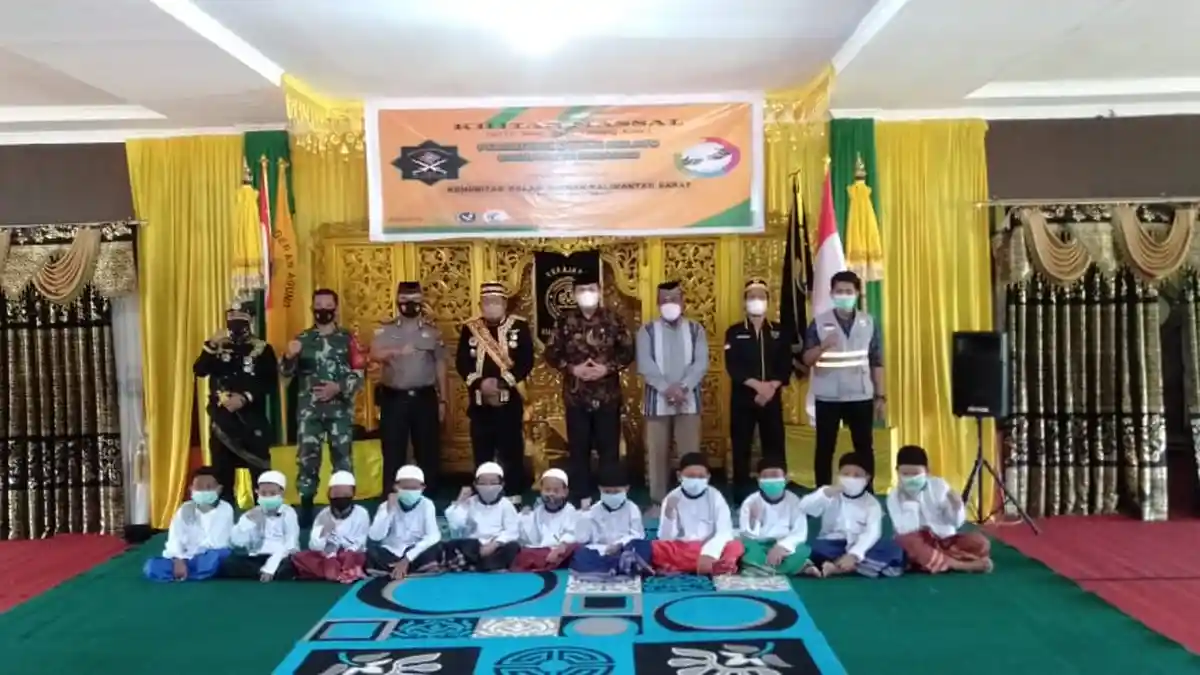 Hadiri Khitan Massal, Ini Pesan Yang Disampaikan Kasat Binmas Iptu Masdar