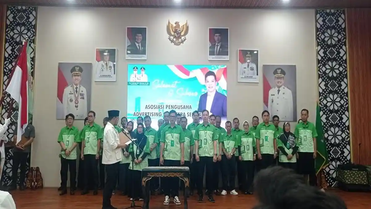 Asosiasi Pengusaha Advertising Sumatera Selatan Resmi Dilantik
