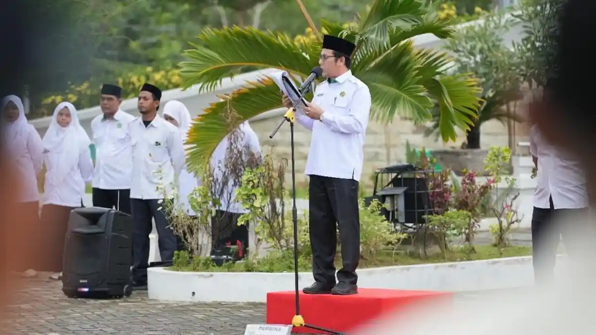 Pimpin Upacara Hari Amal Bakti, Rektor IAIN Lhokseumawe: Tetap Berbuat Baik Meski Lelah