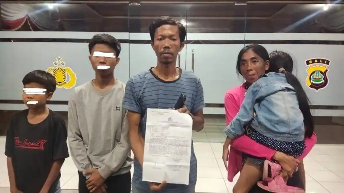 Diancam akan Dibunuh Residivis, Pasutri dan 3 Anaknya Minta Pelindungan di Mapolres Buleleng