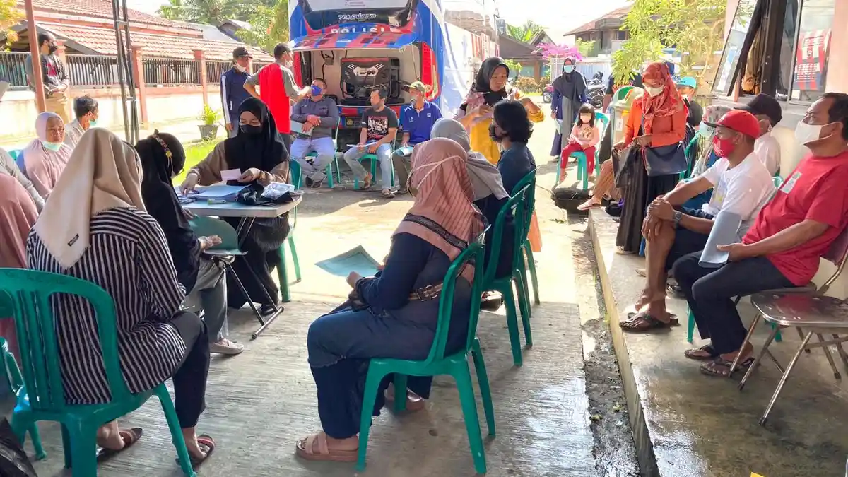 Permudah Masyarakat, Kelurahan Agung dan Satlantas Polres Tabalong Gelar Layanan SIM Keliling