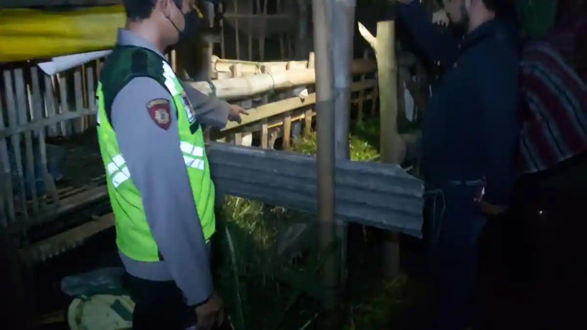 Malam-malam Pria Blitar ini Ada di Tempat Gelap, Kabur saat Disapa Warga, Endingnya Tewas Dimassa