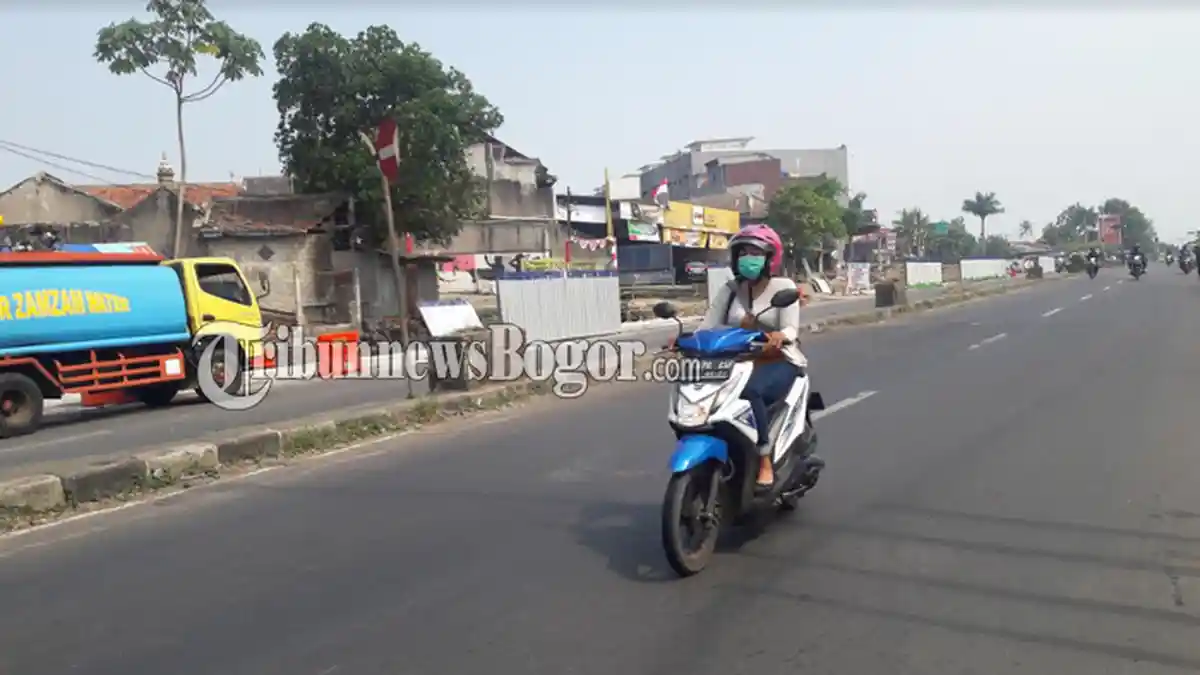 Jalan Raya Kemang Sekitaran Salabenda Bogor saat Ini Lancar