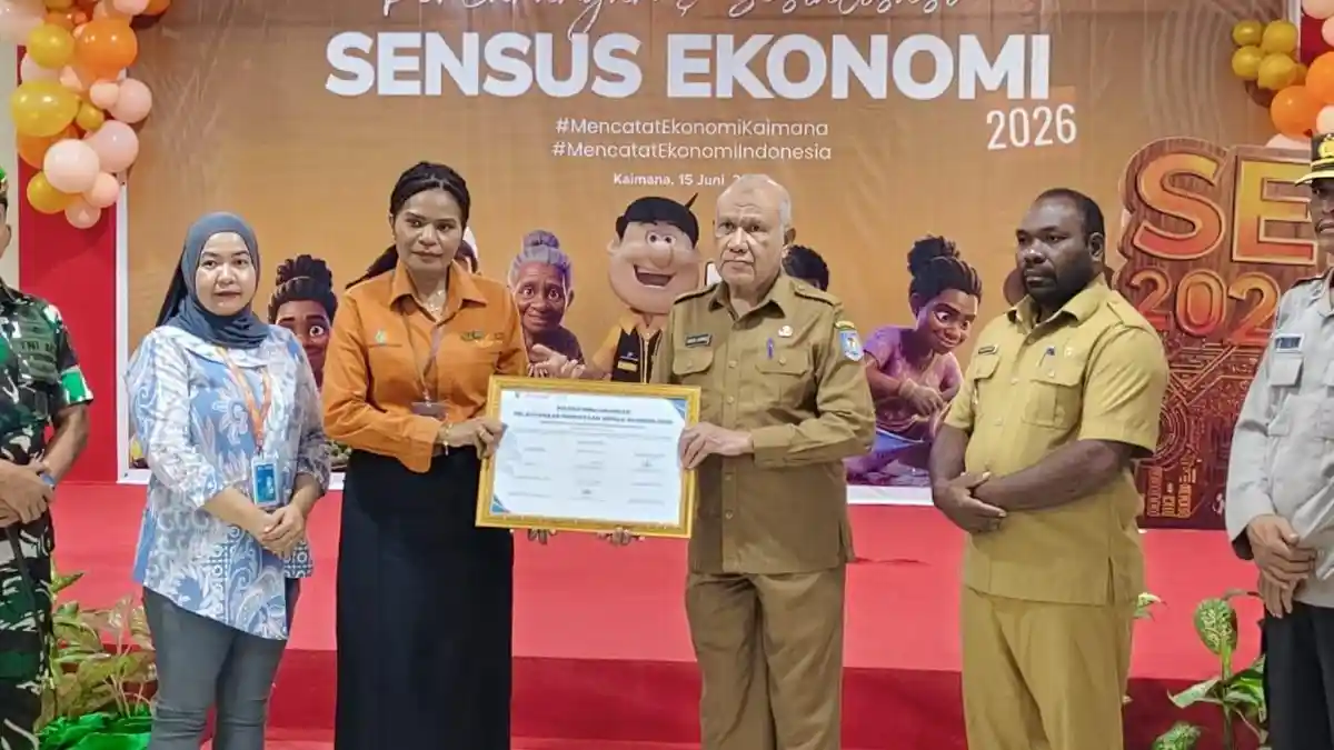 Bupati Hasan Canangkan SE2026: Pembangunan Kaimana Harus Bertumpu pada Data Akurat