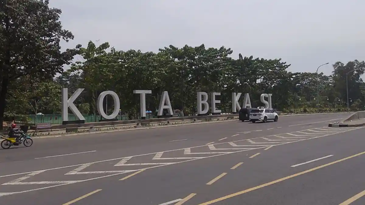 Jalan Jenderal Ahmad Yani Ditutup saat Peringatan Hari Jadi Kota Bekasi
