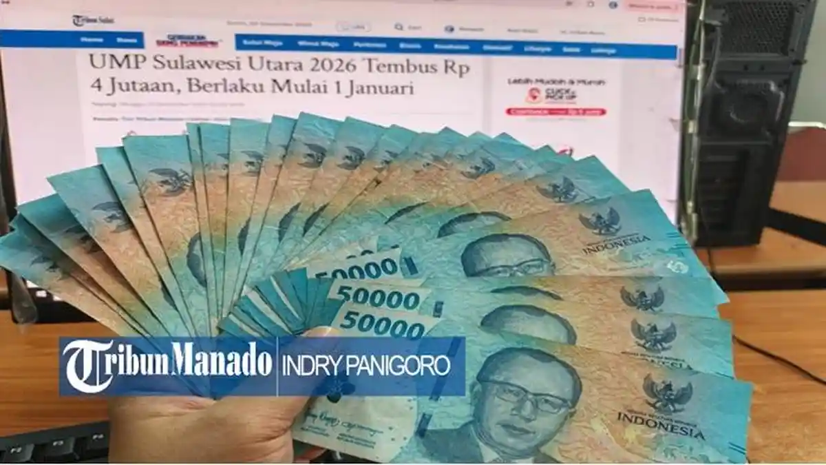 UMP Sulut 2026 Naik Jadi Rp 4 Juta Lebih, Pengangguran di Manado dan ...