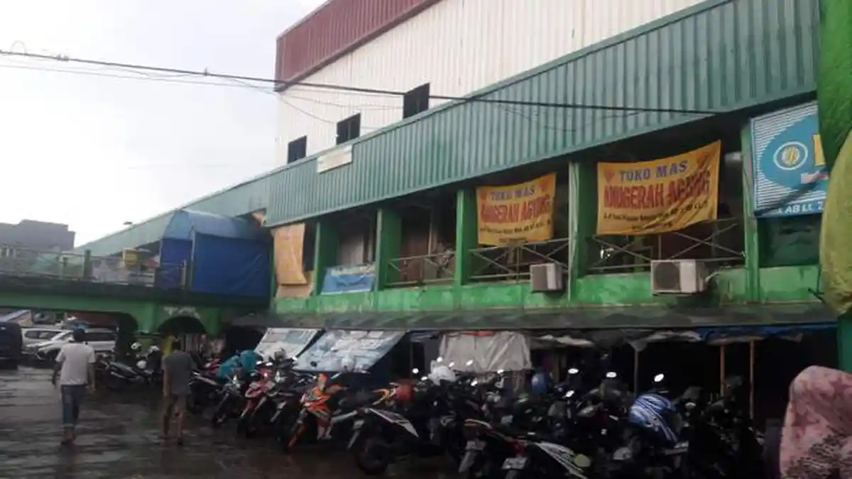 Kondisi Pasar Anyar Tangerang Begitu Memprihatinkan