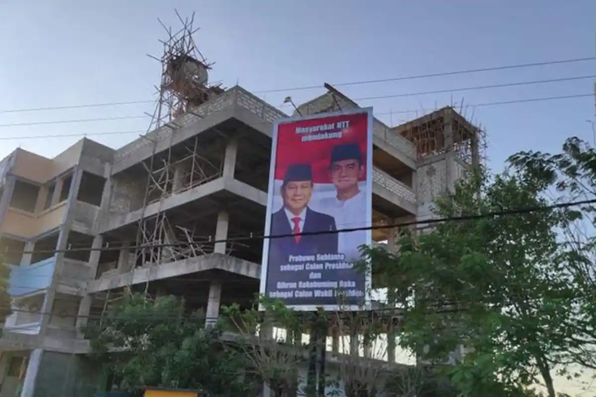 Lagi-lagi Kemunculan Baliho Prabowo-Gibran, Gerindra Sebut Bukan Ulah Pengurus Partai