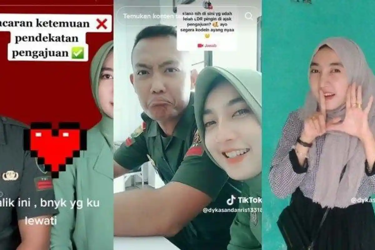 Berkah Cinta Tak Pandang Status, Kagumnya ke Buruh Serabutan Tapi Mau Nikahnya dengan Anggota TNI
