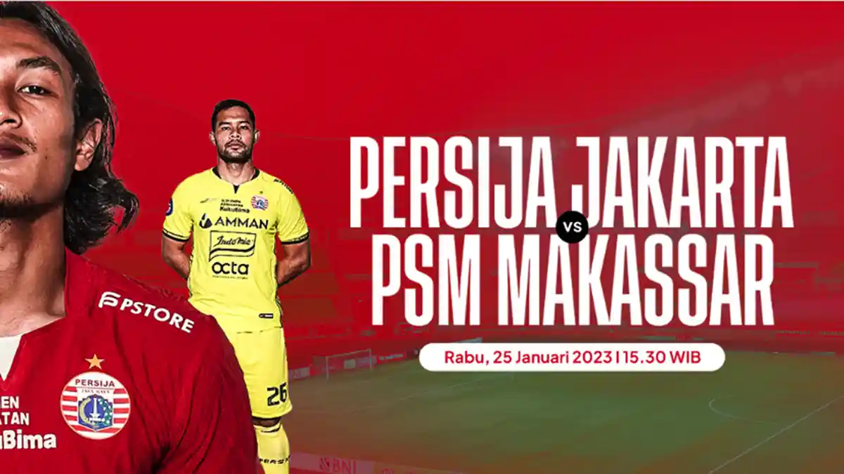LIB Rubah Jadwal Laga Persija Jakarta Vs PSM Makassar, Panpel Persija Siapkan Link Pembelian Tiket