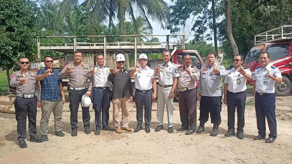 BPTD Kelas II Lampung Normalisasi Kendaraan Over Dimensi di Lampung Selatan