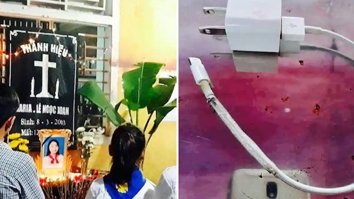 Bikin Merinding! Ngecas HP Sambil Tiduran, Bocah Ini Malah Tewas Kesetrum