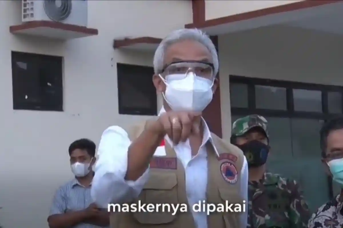 Ngeyelnya Mahasiswa di Semarang di Hadapan Gubernur, Tidak Mau Pakai Masker Meski Positif Covid-19