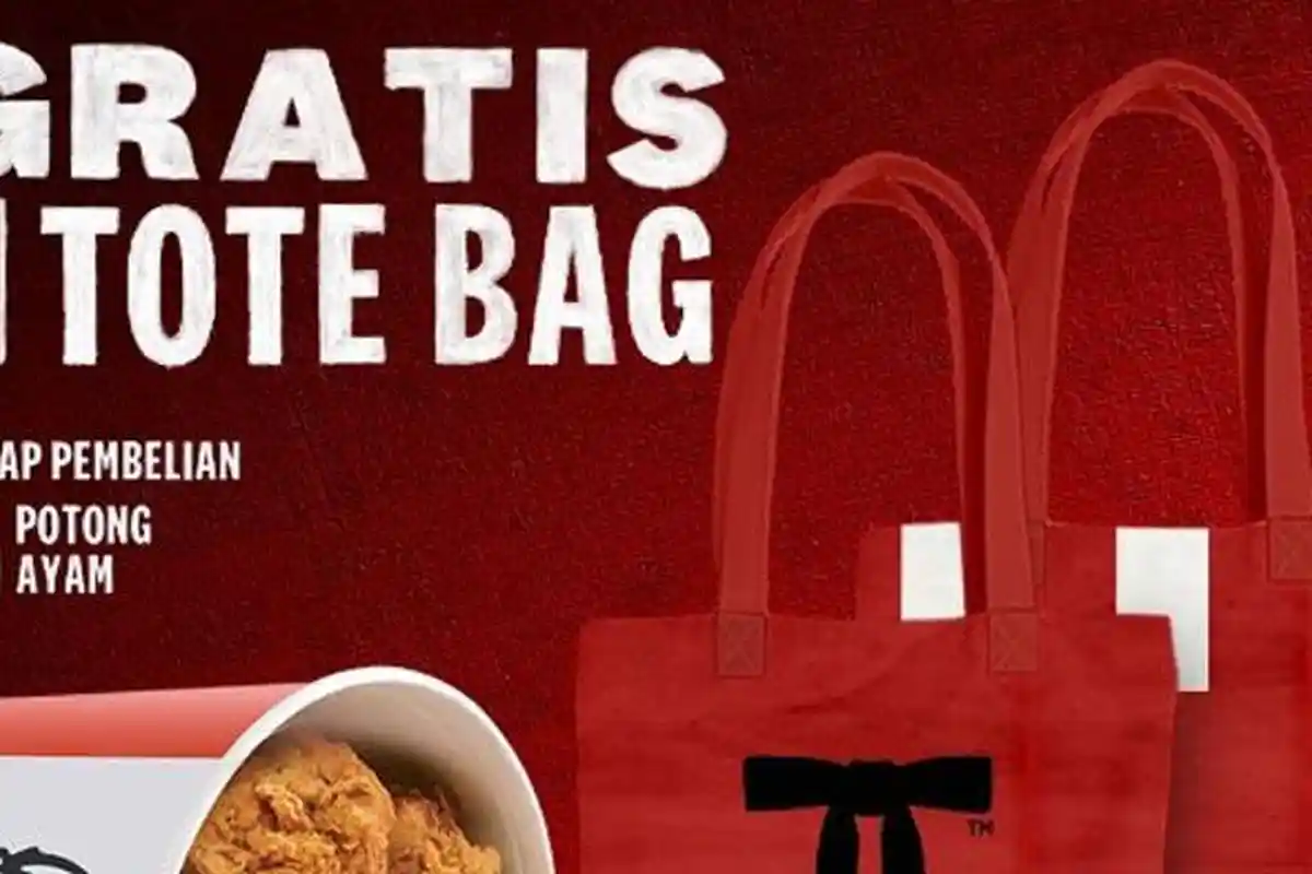 4 Promo KFC Hari Ini 17 Februari 2023, Beli 9 Ayam Goreng Gratis Tote Bag