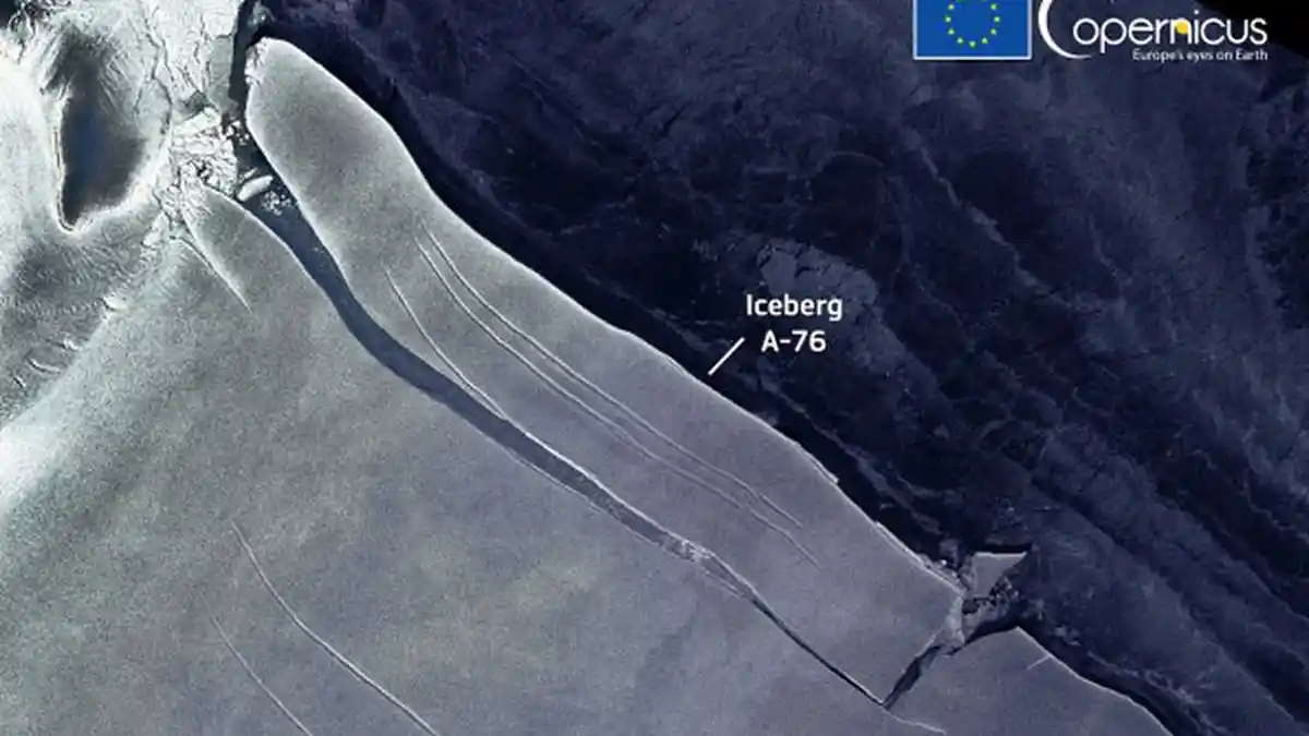 Luasnya Seperti Pulau Madura, Gunung Es Terbesar di Dunia Pecah dan Hanyut ke Laut