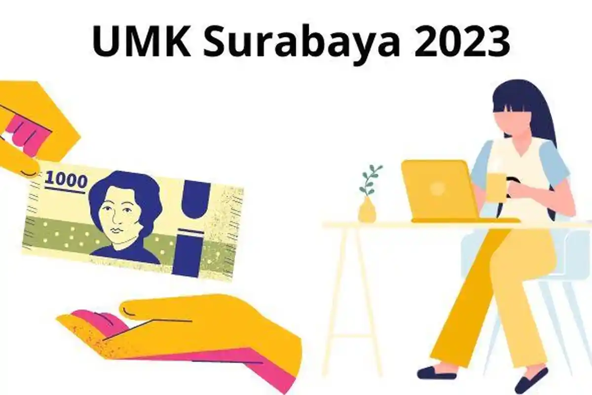 UMK Surabaya 2023 dan UMK Gresk 2023 Hanya Naik 3,42 Persen, Bagaimana Daerah Lain? Simak Daftarnya