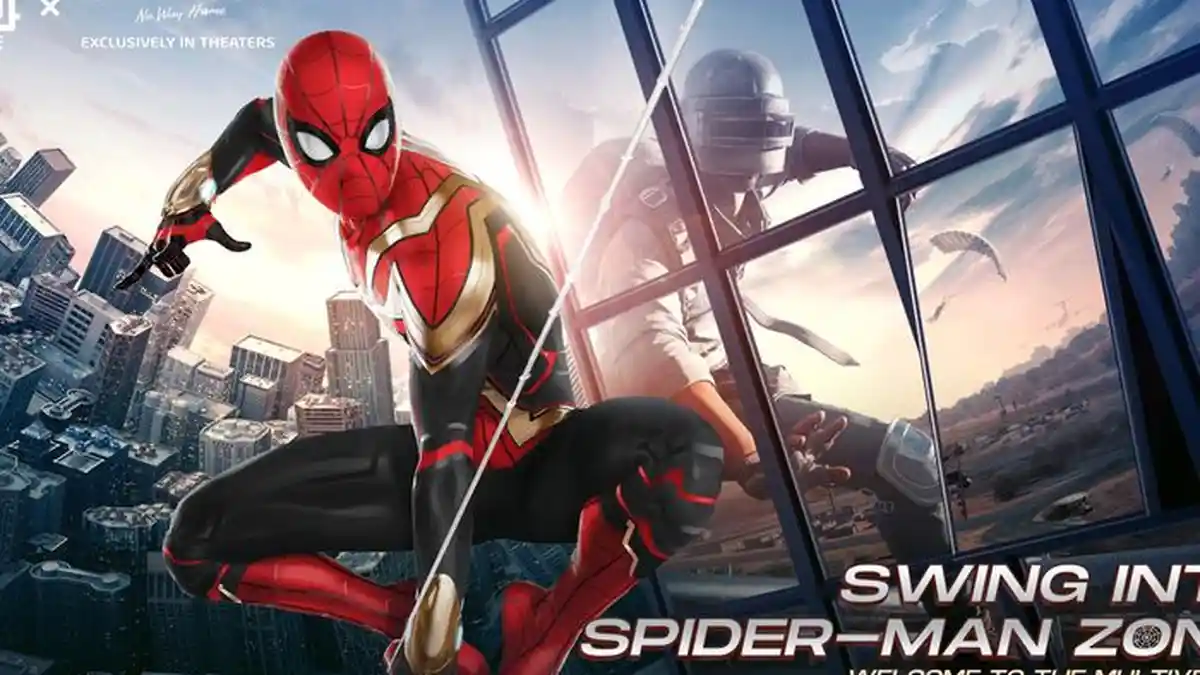 Sensasi Beda Berperang Bersama Spiderman: No Way Home di Game PUBG Mobile