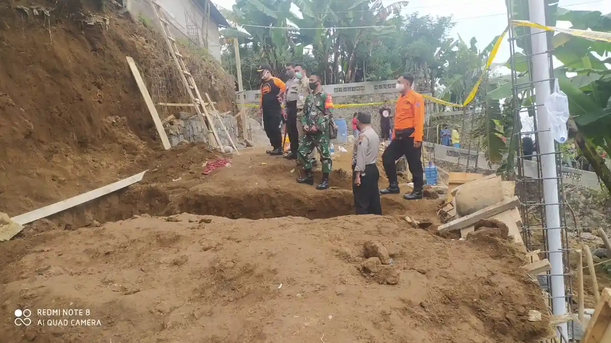 Kemuning Rawan Longsor, BPBD Karanganyar Himbau Warga Lebih Cermat dan hati-hati