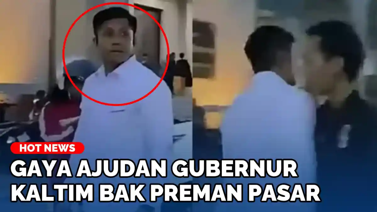 Sosok Ajudan Gubernur Kaltim Rudy Mas’ud, Senggol Pedemo dengan Gaya ...