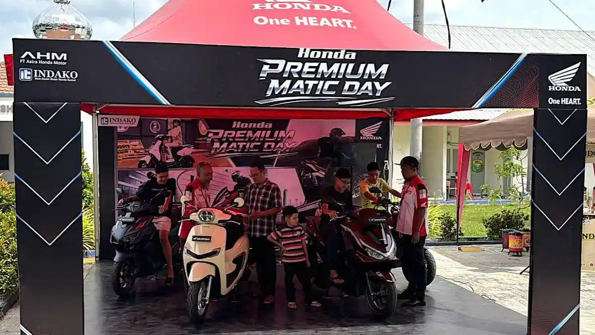 Honda Premium Matic Day Hadirkan Pengalaman Langsung Menjajal Skutik Premium Bagi Pecintanya - Tribun-medan.com