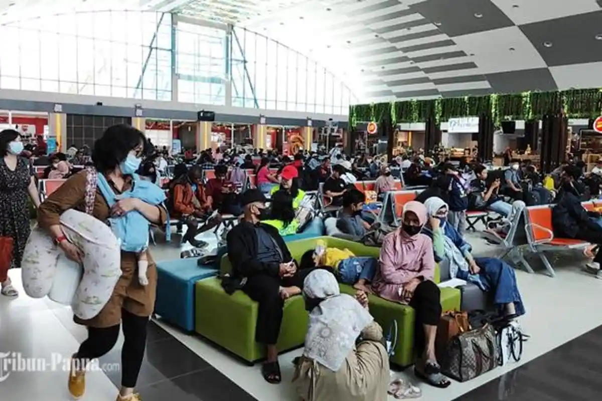 Mudik Lebaran 2023, Surya Eka: Kepadatan Terjadi pada H-4 di Bandara Sentani