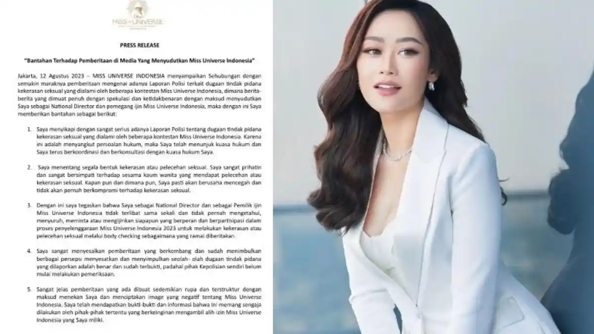 Muncul Kabar Pelecehan Seksual di Miss Universe 2023, Poppy Capella: Saya Menentang!