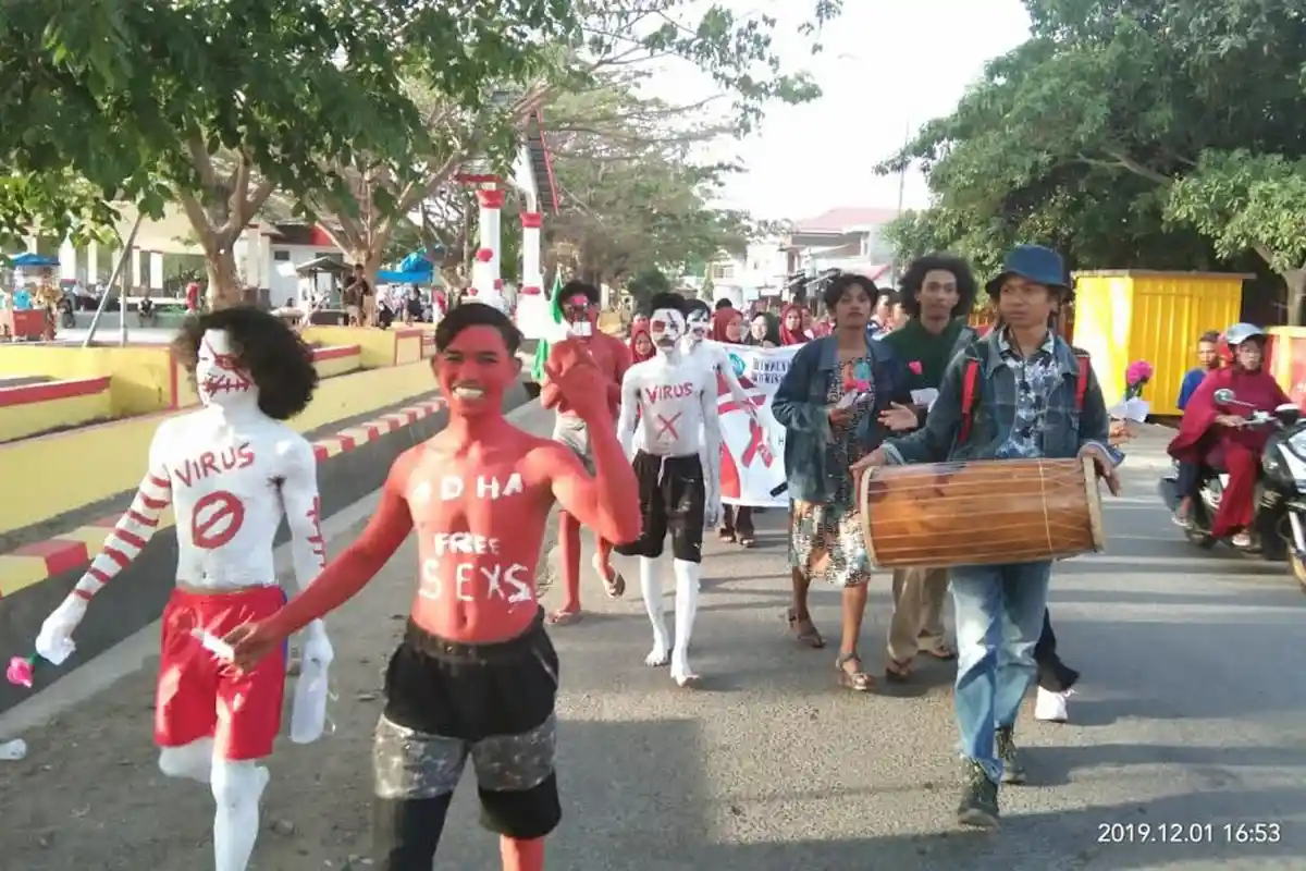 Begini Cara HPMT Unismuh Peringati Hari HIV/AIDS Sedunia