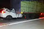Video Kondisi Bangkai Mobil Korban Kecelakaan Tol Boyolali