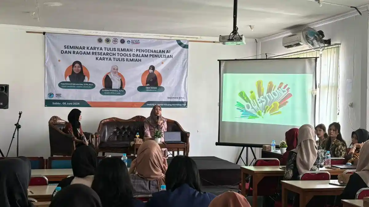 Mahasiswa Uniska Belajar Manfaatkan AI untuk Hindari Plagiarisme