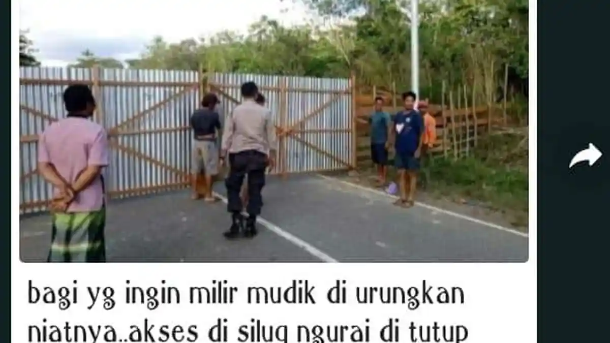 Jalan Daerah Siluq Ngurai Kubar Ditutup, Ini Kabar Hoaks di Kutai Barat