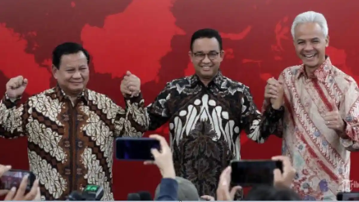 Tanggapan Kubu Anies, Prabowo, Ganjar atas Hasil Survei Terbaru Elektabilitas Capres-Cawapres 2024
