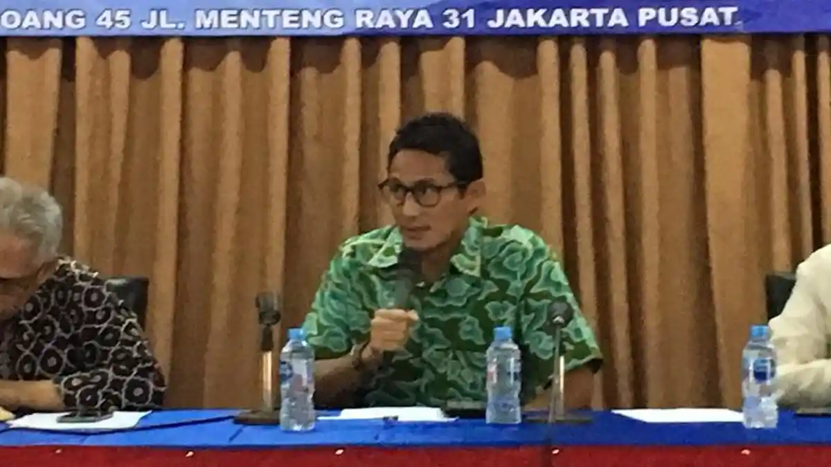 Tanggapi Soal Pemindahan Ibu Kota, Sandiaga Uno: Apakah Sebanding dengan Biaya yang Dikeluarkan?