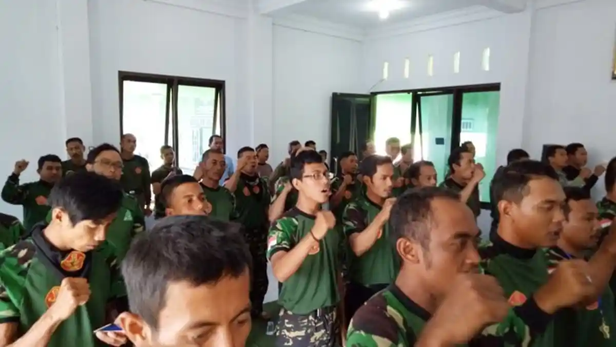 Demi Ilmu Kebal Serangan Teror Bom, 50 Anggota Banser Jalani Pantangan Ini