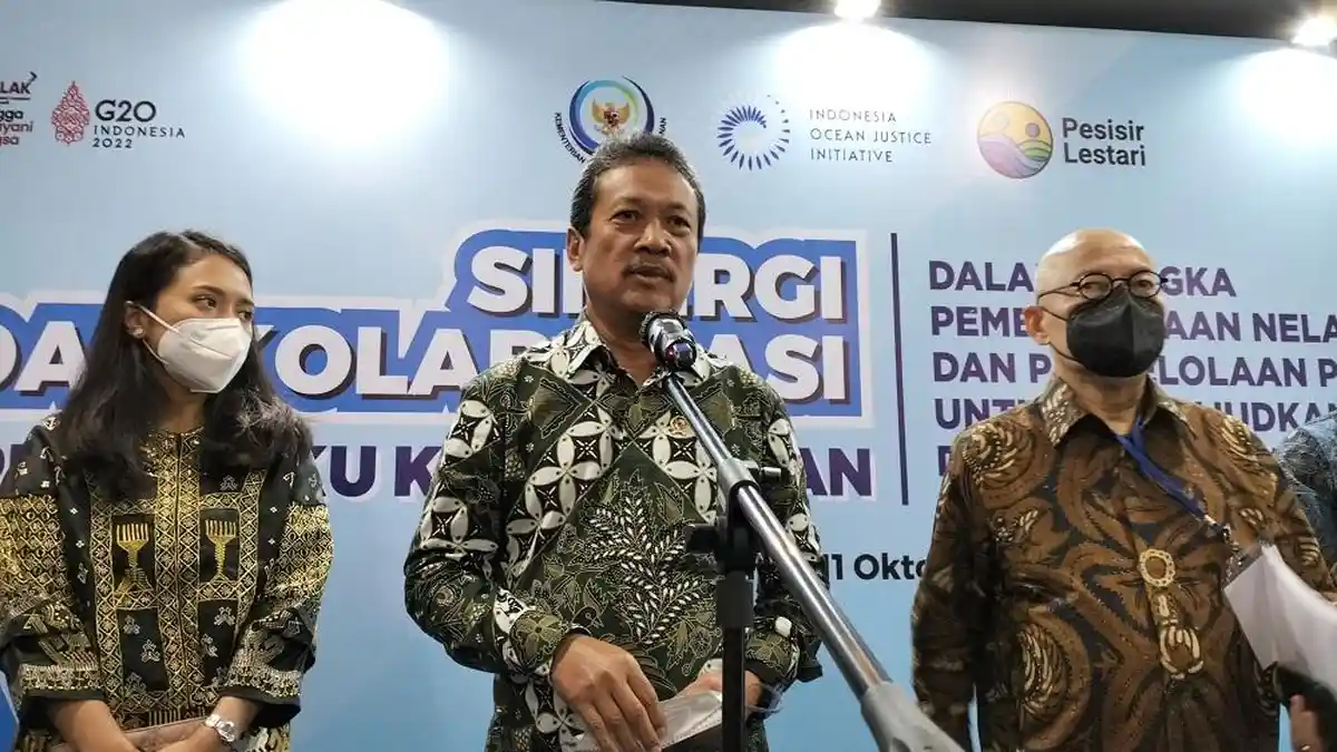 Menteri Kelautan dan Perikanan Ungkap Lima Program Ekonomi Biru Jaga Ekosistem Laut