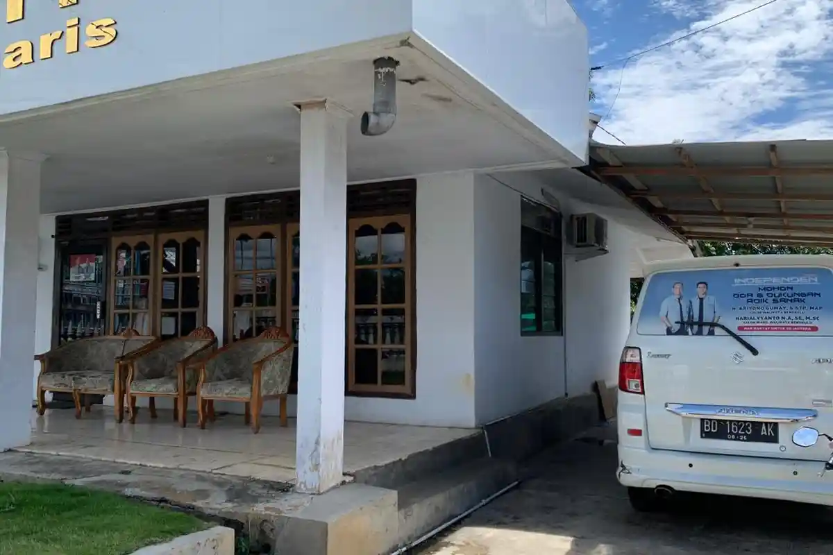 Kondisi Posko Pemenangan Ariyono Gumay-Harrialyyanto Jelang Debat Kedua Pilwakot Bengkulu 2024