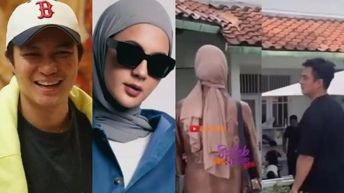 Kompak Jemput Anak Sekolah , Paula Verhoeven Hanya Diam saat Dipanggil Baim Wong