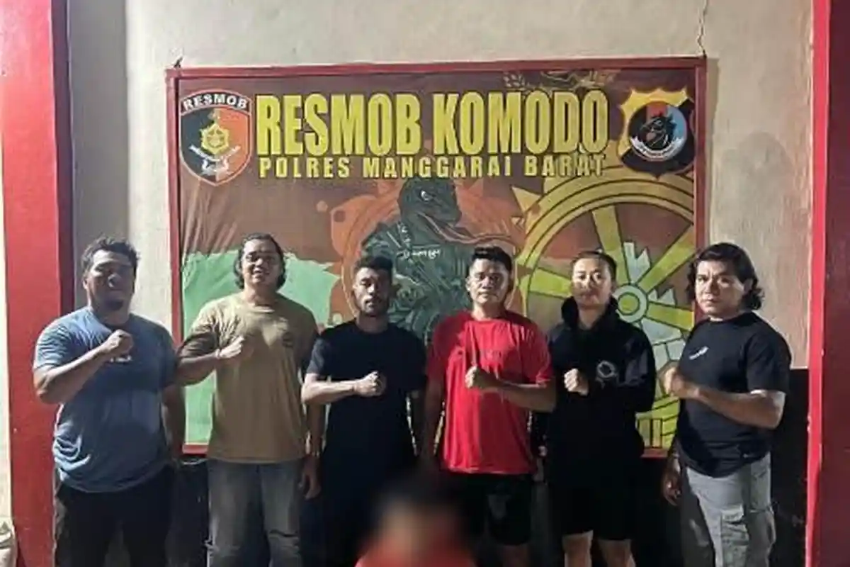 DPO Curanmor Kabur dari Bima Ditangkap di Labuan Bajo Manggarai Barat NTT