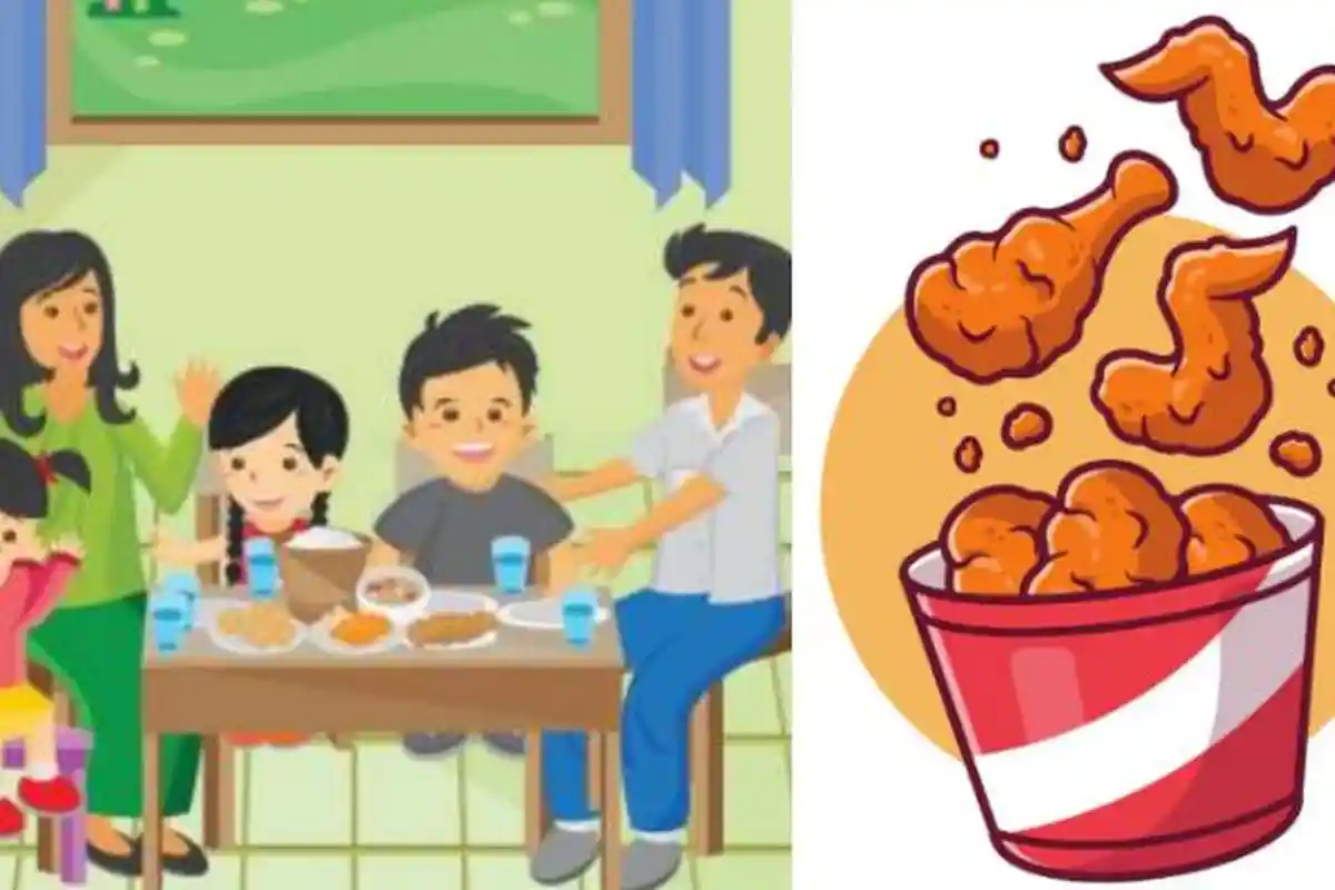 Kunci Jawaban 25 Latihan Soal Bahasa Inggris Kelas 3 SD KurMer Unit 3 Fried Chicken for Breakfast