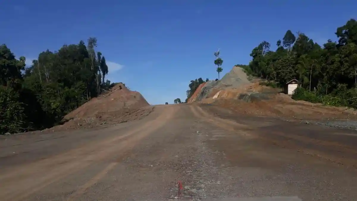 Pembangunan Ruas Jalan Masuk ke Pelabuhan Mantaritip Berau Belum Dilakukan