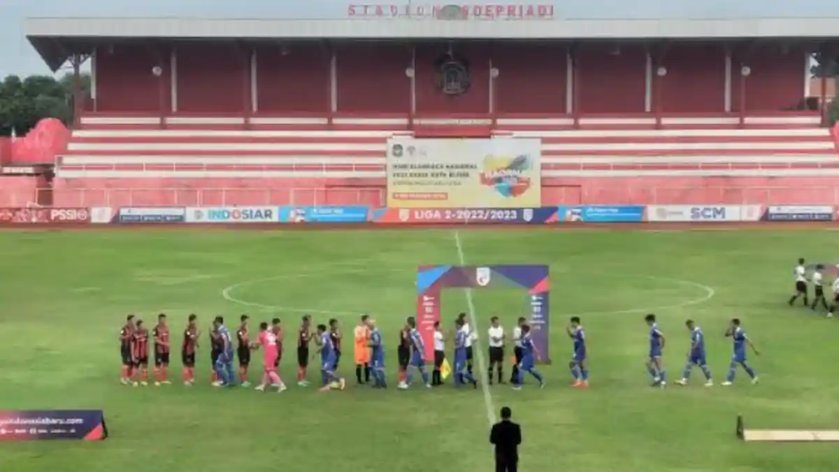 Skor Sementara Putra Delta Sidoarjo Vs Persiba, Prajurit Candi Pari Sementara Ungguli Beruang Madu