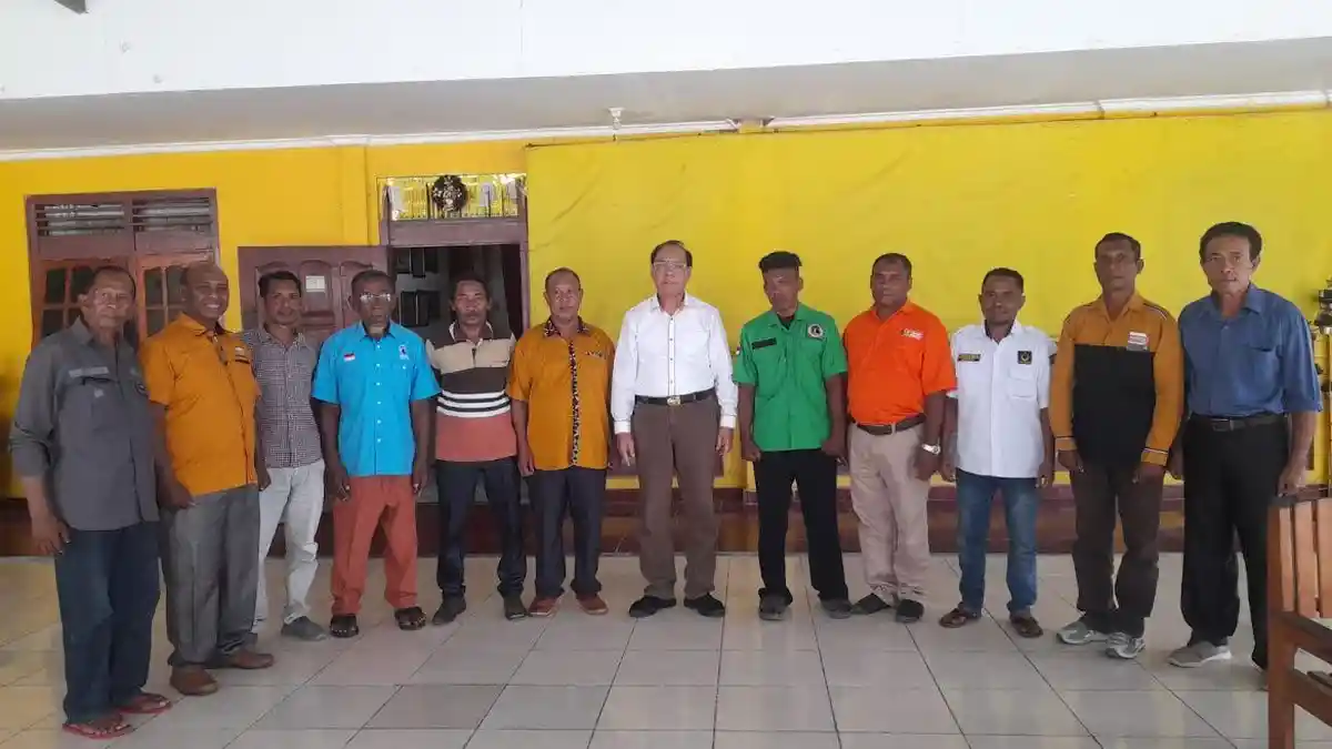 Pilkada Malaka, Delapan Pimpinan Parpol Non Seat Bertemu Stef Bria Seran